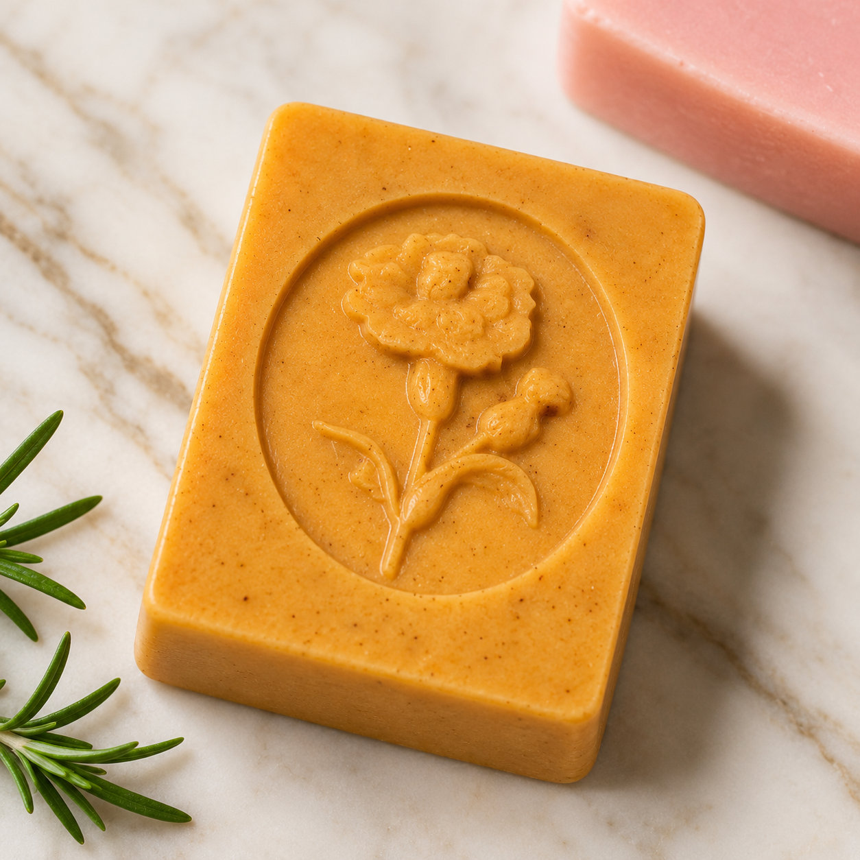 Golden Citrus Glow Soap Bar