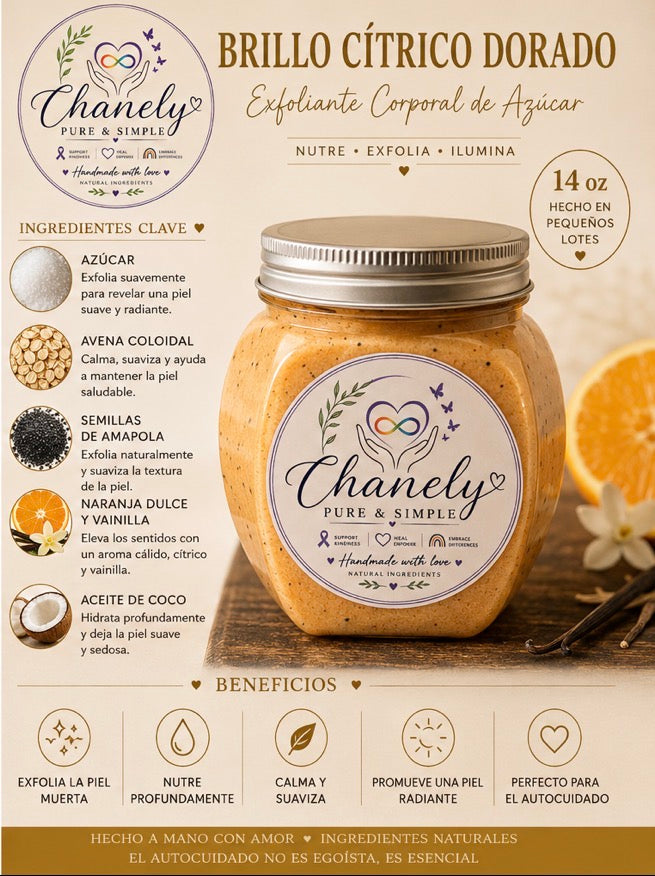 Golden Glow Citrus Scrub
