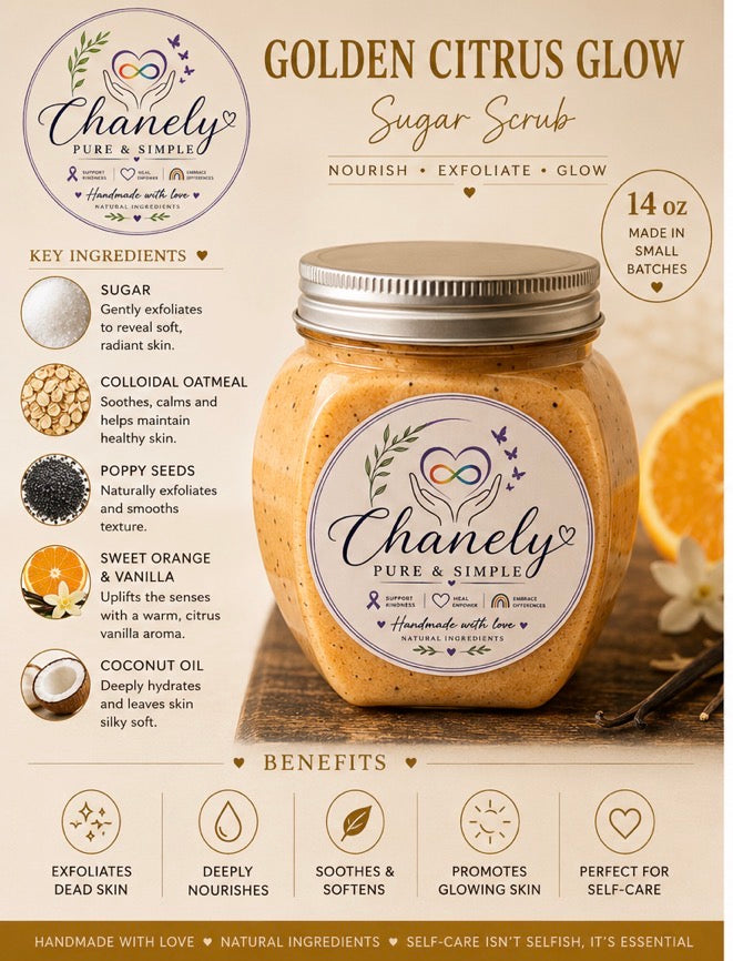 Golden Glow Citrus Scrub